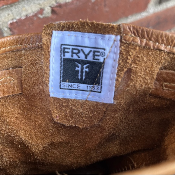 Frye Veronica Shortie Boot Camel 7.5 - Picture 4 of 9